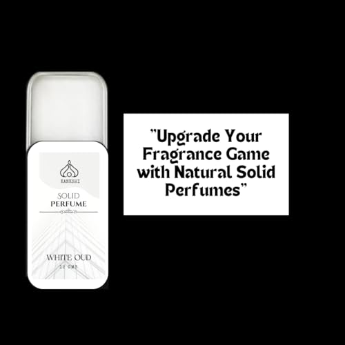Image of Kankshi White Oud Solid Perfumes /Unisex Perfume /Pocket Perfume /Skin Friendly