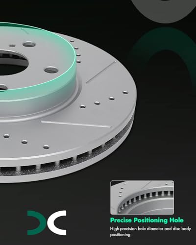Image of SCITOO Front 11.65 inch 5 /Lugs Brake Pads and Rotors Kits:31314;D906