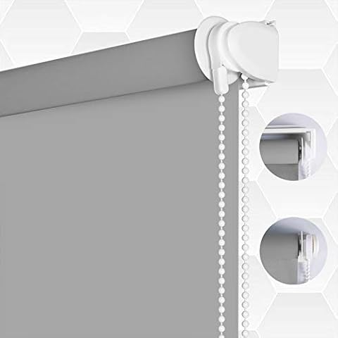 SMONTER 100% Blackout Roller Shades for Home Cover