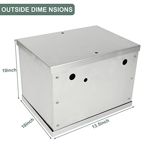 Aluminum Battery Box And Hold Down Component Relocation Kit Compatible With 1979-2014 Ford M-Ustang #TOP1