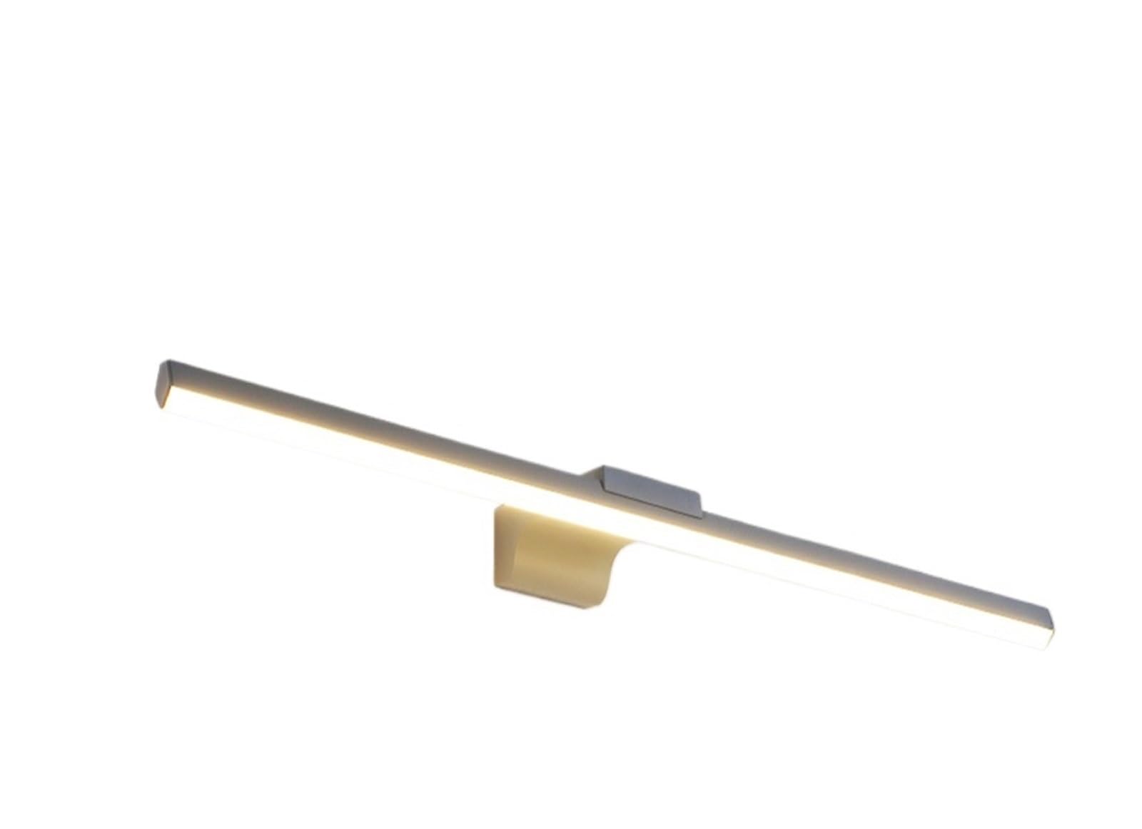 8W-20W Morden Led Vanity Lights Do Lustra Długie Wnętrze Wodoodporne Oświetlenie Ścienne Łazienki Kinkiet Wewnętrzny(Cool,BLACK_56CM(12W))