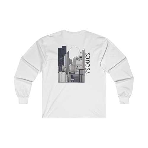 Sweat-shirt classique col rond 7SOULS pull molletonné pour adulte