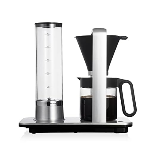 Wilfa SVART PRECISION Kaffebryggare - manuell droppstoppsfunktion, 1,25 liters kapacitet, 1840 watt, aluminium