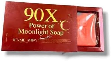 Jennie Moon 90X Power of Moonlight Soap, Brightening and Cleansing Bar, Skin Refining