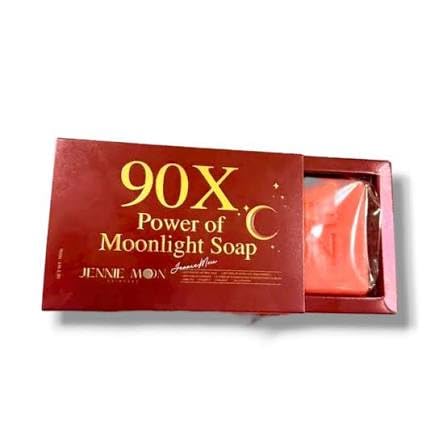 Jennie Moon 90X Power of Moonlight Soap, Brightening and Cleansing Bar, Skin Refining