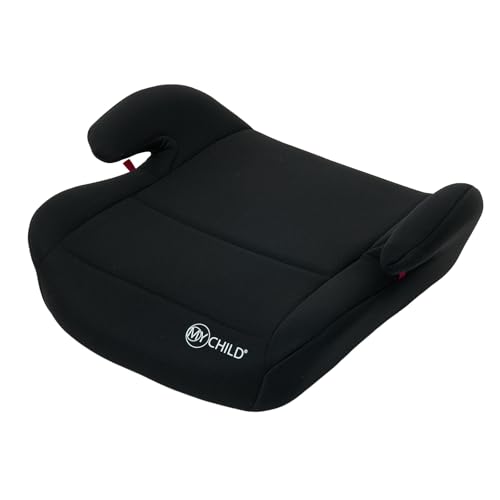 MyChild Brundle Group 2/3 Booster Car Seat Black., Backless Booster Seat. Lightweight 700g. From 15kg to 36kg Approx. 4 - 12 Years