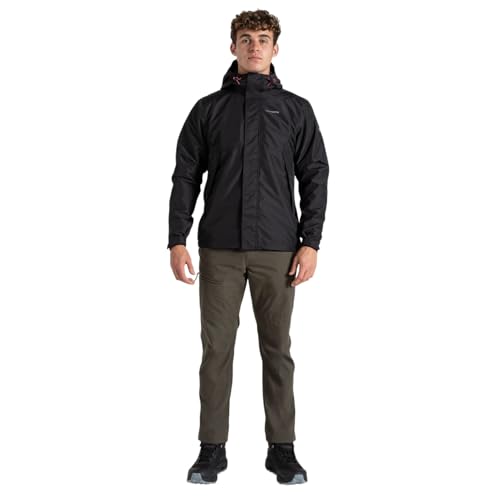 Craghoppers Mens Ossus Waterproof Jacket (L) (Black) - Image 4