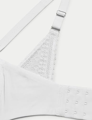 Image of Marks & Spencer Women Cotton Blend Wired & Non Padded Minimiser Bra