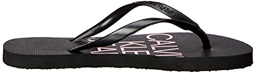 Chinelo Calvin Klein,Est logo,Feminino,Preto,35/36