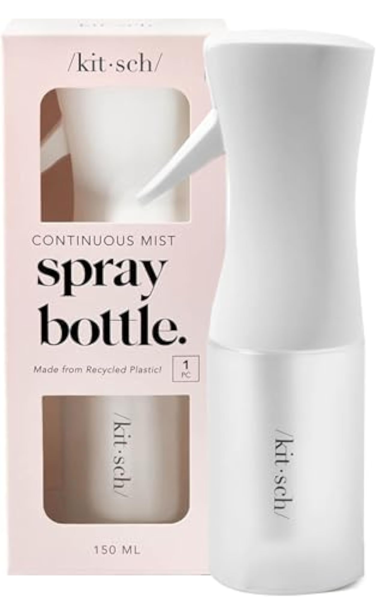 Continuous Spray Bottle for Hair, 150ml, White