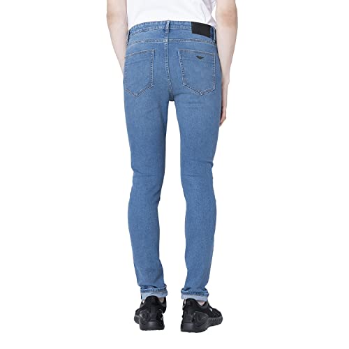 Image of Red Tape Men's Mid Blue Skinny Jeans