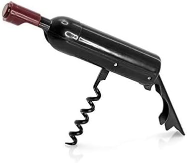 DISOK – Lotes de Sacacorchos magnéticos con forma de botella de vino en color negro presentado en caja de cartón. Accesorios para bares, vinotecas, regalos de empresa navidad, bodas, fiestas (50) DISOK – Lotes de Sacacorchos magnéticos con forma de botella de vino en color negro presentado en caja de cartón. Accesorios para bares, vinotecas, regalos de empresa navidad, bodas, fiestas (50)