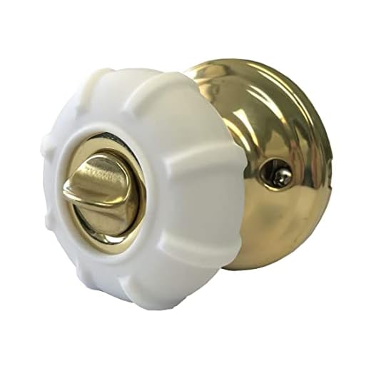 New Enjoy Cover - Door Knob Cover Grips Non Slip Arthritis & Senior Living Aids Grippy Easy Open Decorative. Simple Functional Effective Solution- 4 Pack (White, Cove)