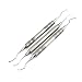 AA PRO 3 PCS Dental PERIODONTAL Professional Gracey CURETTES 1/2, 7/8, 9/10 Instruments A+ Quality