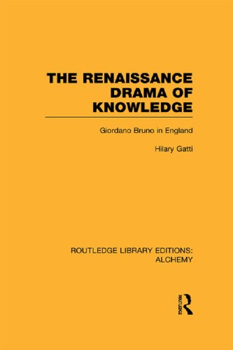 The Renaissance Drama of Knowledge: Giordano Bruno in England (Routledge Library Editions: Alchemy)      1st Edition, Kindle Edition