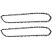 Produktbild SPARES2GO 35,6 cm Kettensägeketten, kompatibel mit Makita EA3200SE UC4051A XCU03 XCU09 (52 Glieder, 3/8 Zoll LP, 1,1 mm, 2 Stück)