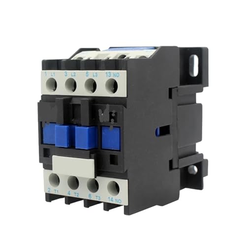 Contacteur CA LC1-D09 9A 220V pour circuit triphasé sur rail DIN