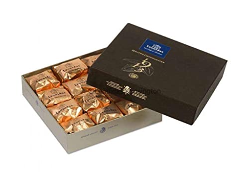 Leonidas Marrons Glacés Candied Chestnuts Gift Box (12 Pieces) – Luxury Belgian Confection in Elegant Brown Box | Whole Glazed Chestnuts, Handcrafted Candied Treats by Leonidas Chocolatier