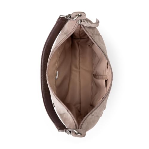 Image of The Sak Alameda Hobo Bag - Premium Large Leather Women's Handbag for Everyday & Travel - Durable Purse With Zipper Pocket