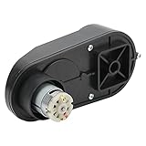 Garosa Fahrauto-Getriebe, Elektromotor-Getriebe mit Metallgetriebe und Kupferdraht, 12 V, 15.000 U/min, für Kinderspielzeugfahrzeuge