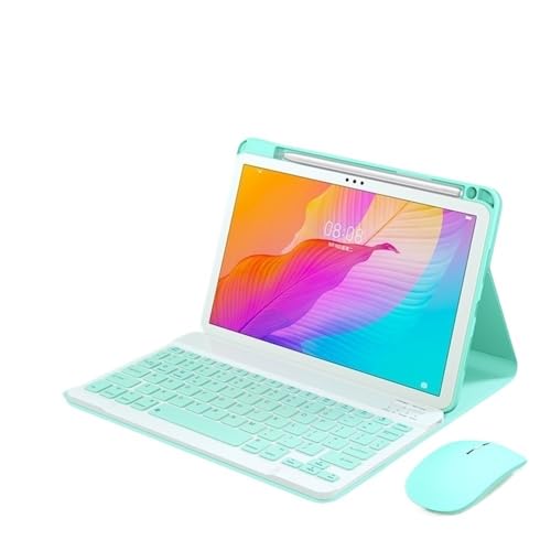 Teclado desmontable verde oscuro para trabajar en iPad Air 5 de 10.9 3