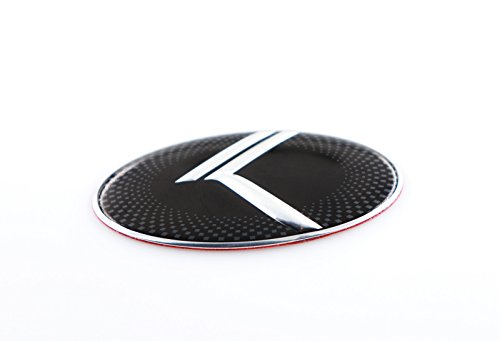 NEW VINTAGE K Steering Wheel Emblem Badge Overlay FOR KIA MODELS (LODEN)