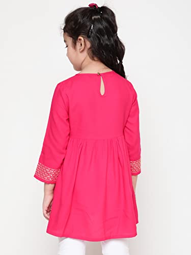 Image of NIYA Girls Party Embellished Embroidered Festive Casual TOP