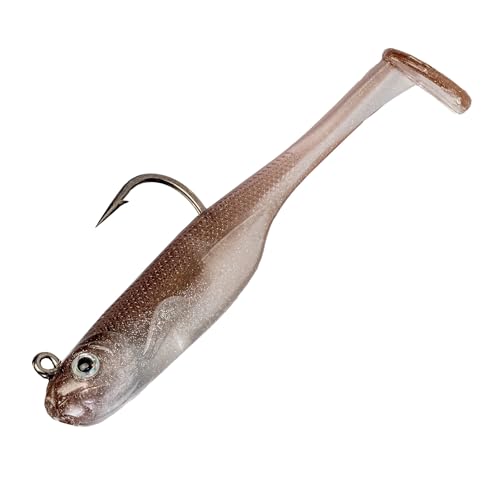 Leurre de pêche en plastique souple Strike King Homing Minnow 10,2 cm
