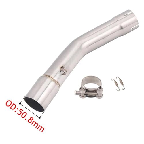 Échappement Moto Voge 500R 2019 Silencieux 51mm Tuyau Raccordement Central - 3
