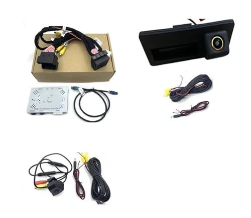 Caméra de recul pour Audi A4 B8 B9 et S4 RS4 2009-2020 | Kit d'aide au stationnement arrière AT K