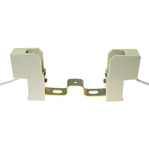 Magic&Shell 2Pcs 78Mm R7S Ceramics Lamp Base Socket Lamp Holder Conveter Connector For Flood Light Bulb #TOP2