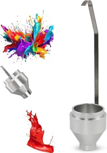 Tasse de viscosité d'immersion DIN pour éviter les coulures de peinture