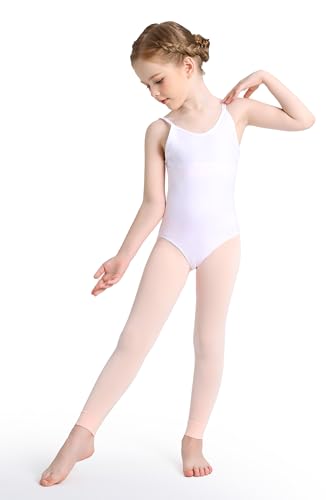 Girls Tights for Ballet Dance School Students Super Soft Stockings Leggings (Toddler/Kids)3