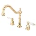 Kingston Brass KB1792PLLS Heritage Kitchen Faucet without Sprayer, 8-1/4", Polished Brass