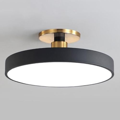KNBVFHG Luz De Techo LED De Instalación Empotrada Lámpara De Personalidad Redonda Macaron Accesorio De Iluminación De Color para Dormitorio Nórdico 3 Temperaturas De Color En Una 3000k/4500k/6500k