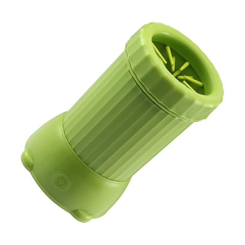 犬用 足洗い器,スマート ペット洗浄機 USB充?式,自動ペット足クリーナー - 中型大型犬 子猫 キャットケージ用