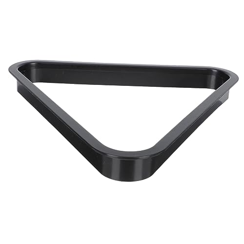 Hemobllo Triángulo de Billar Plástico para Bolas de Piscina Marco y Compacto Soporte para Mesa de Billar Accesorio para Organizar Bolas y Snooker