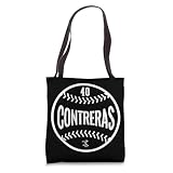 Willson Contreras Baseball Line Gameday Tote Bag