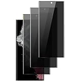 DYNASCO 3 Pack Privacy Screen Protector for Samsung Galaxy Note 8, 9H Hardness Anti-Scratch Anti-Spy Tempered Glass Film for Samsung Galaxy Note 8 - Anti-Fingerprint, Easy to Install, Case Friendly