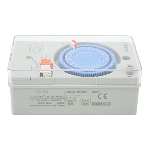 Interruptor temporizador programable 220-240V para el control de tiempo mecánico en exteriores 5