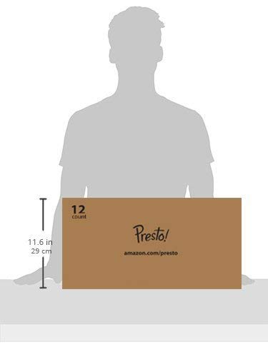 Amazon Brand - Presto! Full-Sheet Paper Towels, Huge Roll, 12 Count