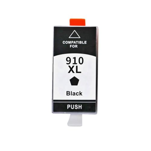 Cartouche d'encre noire 910XL pour résoudre les textes clairs sur OfficeJet 8020