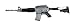 Easy Model Terzo M4A1 RIS (Giappone Import / Il Pacchetto e Il Manuale Sono Scritte in Giapponese)