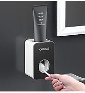 Toothpaste Dispenser, Automatic Toothpaste Squeezer Dispenser for Kids & Family Shower, is Wall M...