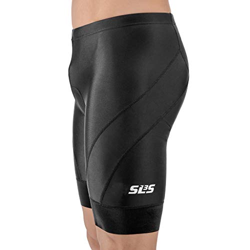 SLS3 Triathlon Shorts Men - Tri Short Mens – Mens Tri Shorts - Men's Triathlon Short FX Z Black Edition (Small)3