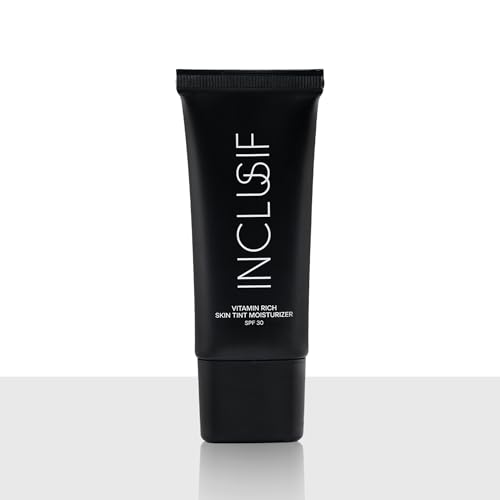 Skin Tinted Moisturizer | Lightweight Face Tint BB Cream | Sheer Coverage Natural Glow Dewy Finish SPF 30ml