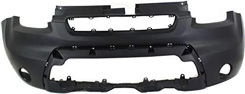 Evan Fischer Front Bumper Cover Compatible with 2010-2011 Kia Soul - KI1000147