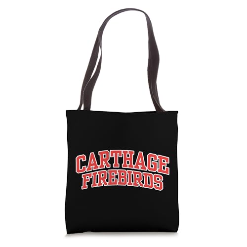 Bolso tote para fans de Carthage College Firebirds miniatura 1