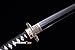 MURASAME Top Handmade Katana Sword Hand Grinding Choji Hamon Razor Sharp Purple Sandalwood