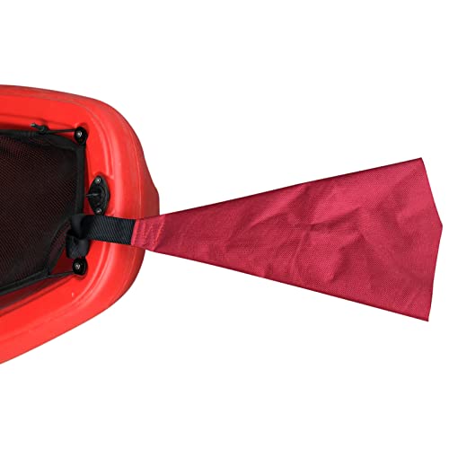 Sunydog Rote Kajak-Flagge mit Gurtband-Warnflagge für Bootszubehör Sicherheitszubehör - Image 8